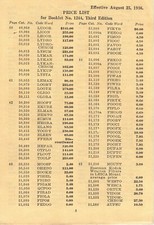 Leica 1936 camera lens accessory product system price list UPDATE addendum