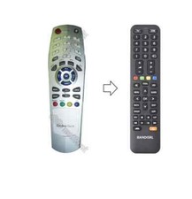 TELECOMANDO COMPATIBILE (NON ORIGINALE) PER CLARKE-TECH C-TECH 3101 PLUS