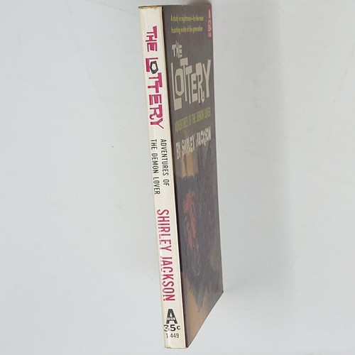 SHIRLEY JACKSON 1ST AVON PB - The Lottery: Adventures of the Demon Lover 1960 - Picture 3 of 4