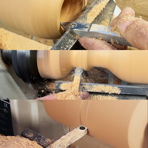 Wood Carbide Cutter Inserts Set Woodturning Tools Finishers Lathe Turning Tools - Picture 9 of 10