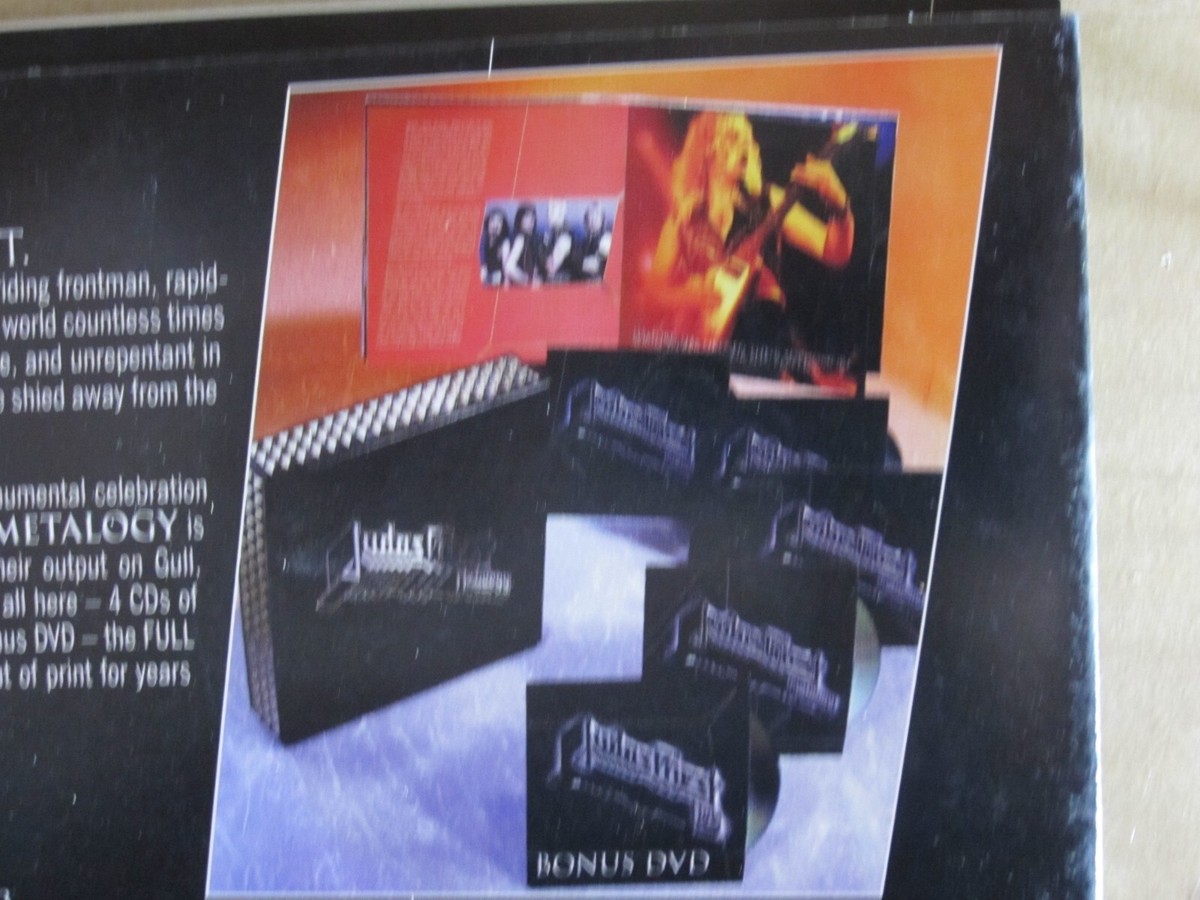 Judas Priest - Metalogy 4CD/1 DVD 2004 Sony Box Set With Booklet