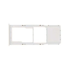 SIM Micro SD Card Tray Single for Samsung Galaxy A30s White Replacement Part