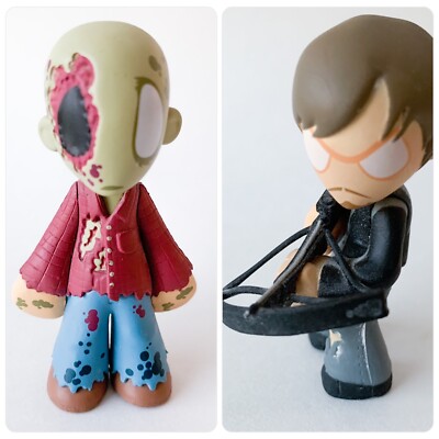 Funko pop mini mystery Daryl Dixon & One Eye Walker the walking dead