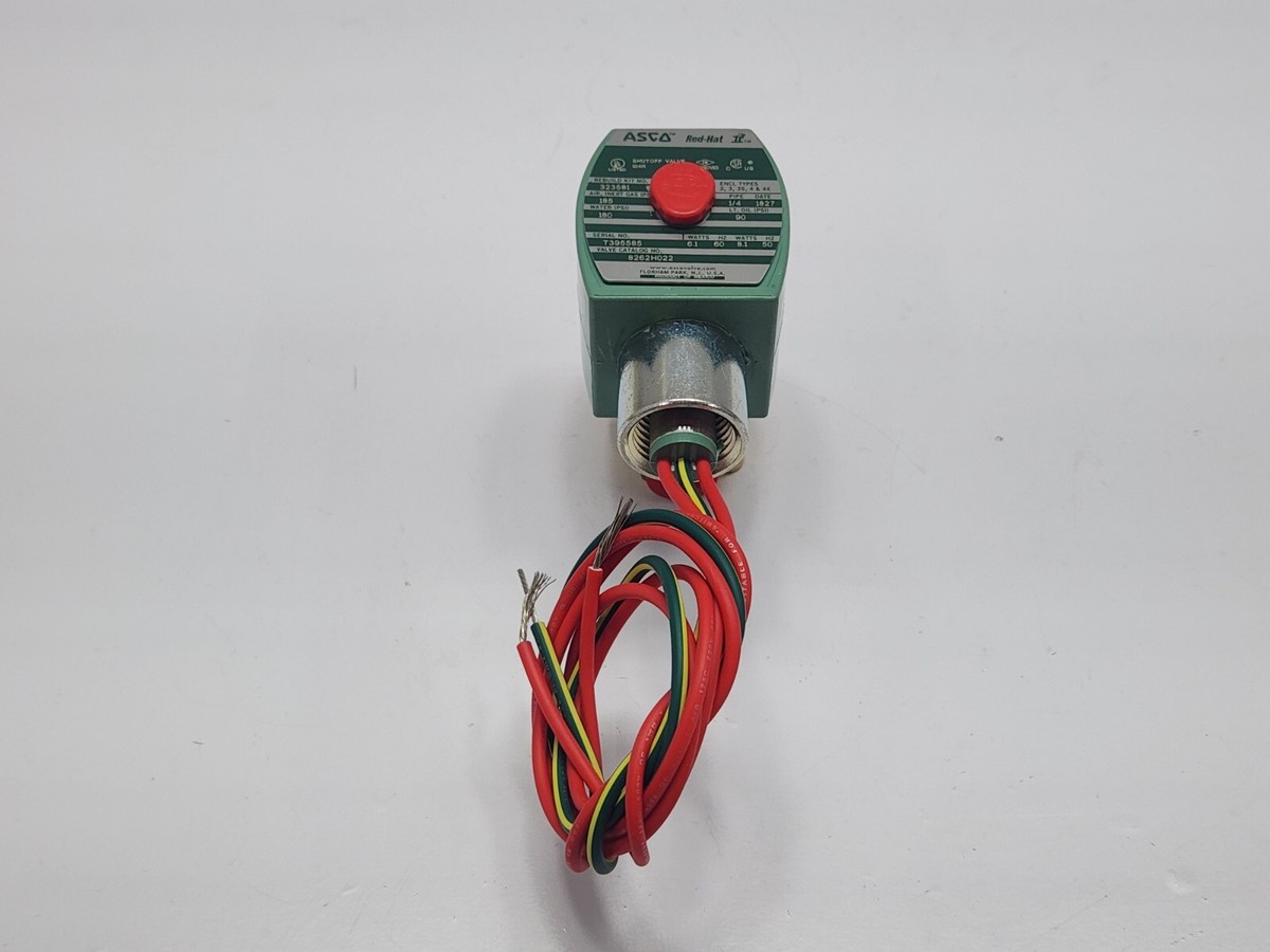ASCO RED-HAT II 8262H022 2-WAY SOLENOID VALVE 323581 | eBay