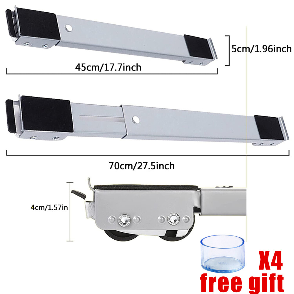 Heavy Duty Fridge Freezer Appliance Rollers Trolley Wheeled Premium