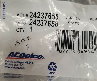 AC Delco 24237658 Trans cooler pipe Seal Camaro Silverado CTS V | eBay