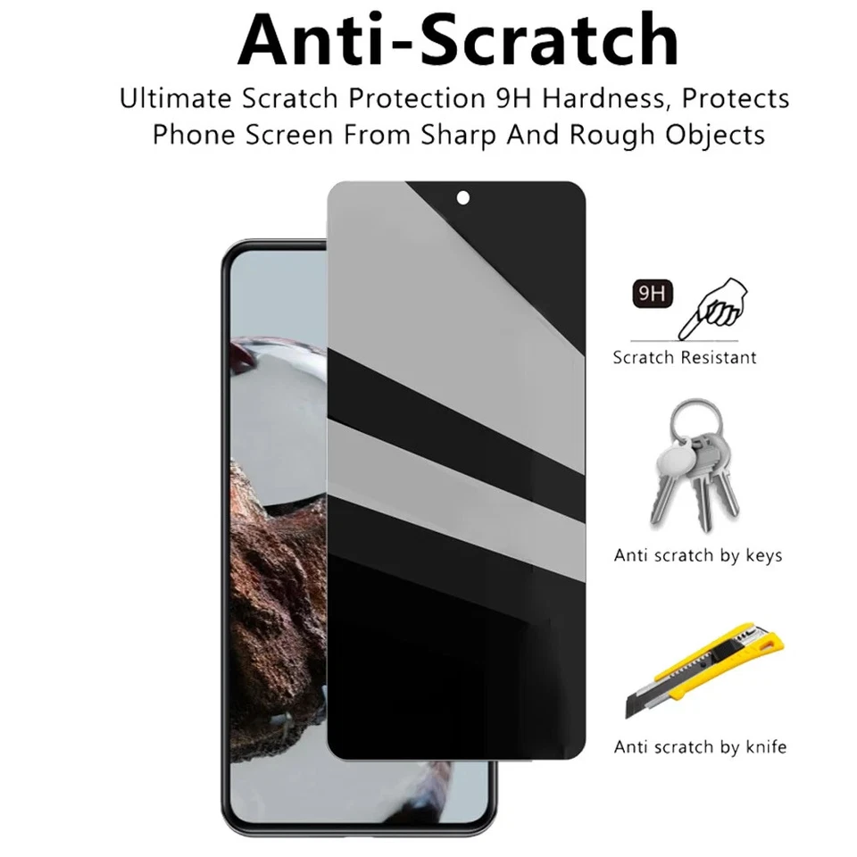 For Xiaomi 15 14 13 Pro 14T 13T 12T 11T Privacy Tempered Glass Screen Protector - Image 2 of 4