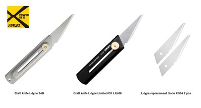 OLFA Craft cutter KIRIDASHI knife type L 34B Ltd-06 Stainless Steel Japan New