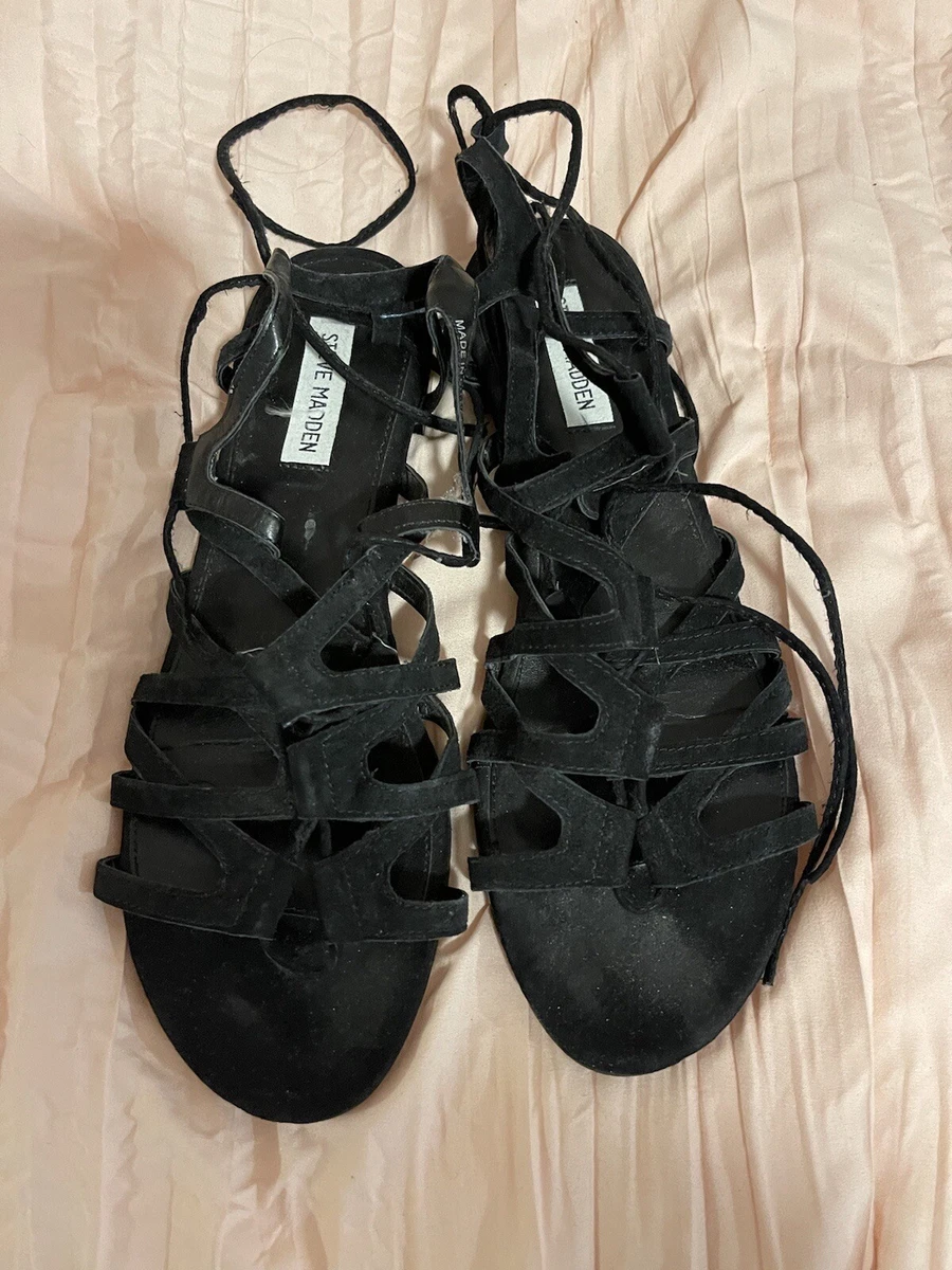 Steve madden lace hotsell up gladiator sandals