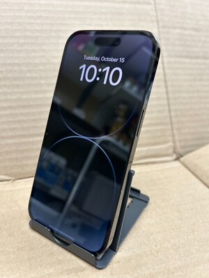 Apple iPhone 14 Pro - 256 GB - Black (Unlocked) Good Condition | eBay
