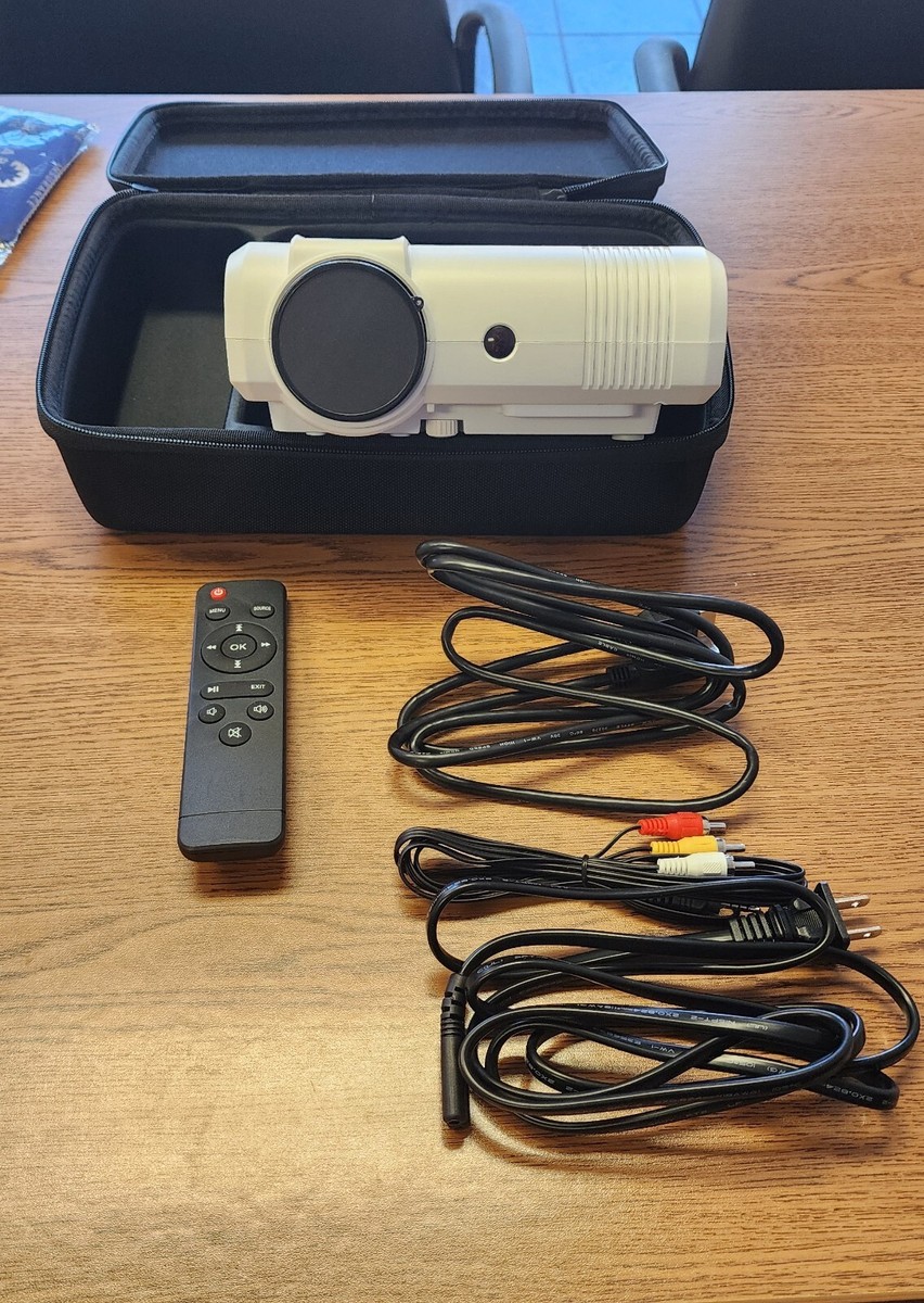 DR.J L8 プロジェクター 豪華5点三脚セット dr. j professional L8 mini projector with case and instructions | eBay