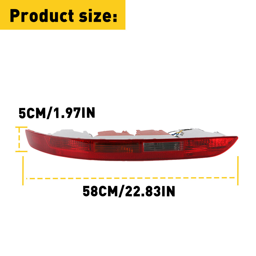 Left Driver Side Rear Bumper Light For Audi Q5 2009-2016 Lower