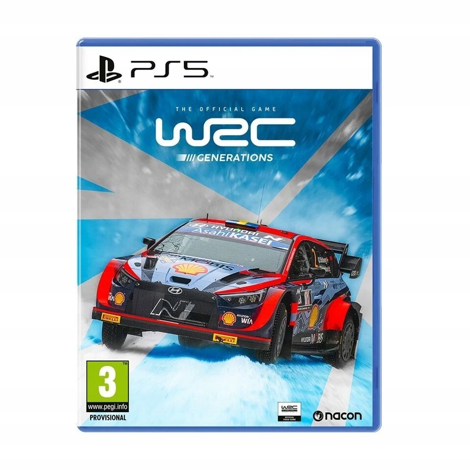 WRC Generations For PS5 (New & Sealed)