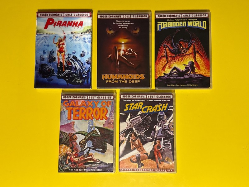 Roger Corman DVD Lot 1978-83 Five Films
