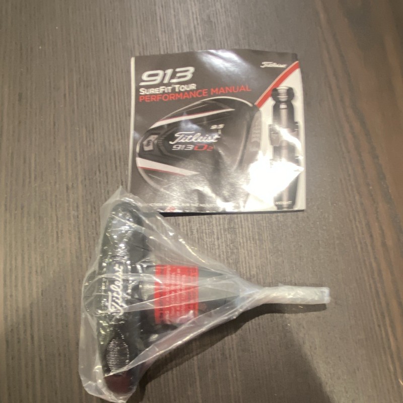 Titleist 913 SureFit Tour Weight Wrench Black with Performance Manual