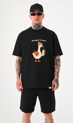 Bougie Goose T-Shirt lustig Herbst Ente Pumpkin Spice Latte Stanley Tasse Grafik Tee