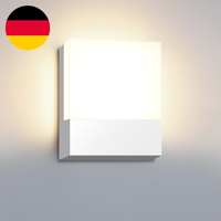 Kingwen 15W LED Wandleuchte AußEn,Weiß,3000K Warmweiß,Ip65,Rechteckig