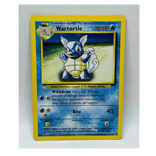 Pokémon Wartortle 42/102 Base Set Uncommon Regular 1999 Wizards Card