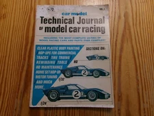 Rare Slot Car 1967 Technical Journal of Model Car Racing Handbook     12/15