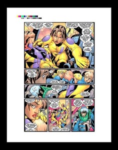 Ron Lim Fantastic Four #12 Rare Production Art Pg 11