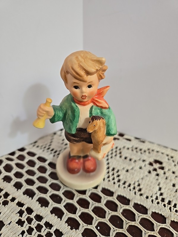 Vintage Goebel Hummel 3.5" Figurine "Boy with Horse" #239/0 4L 85