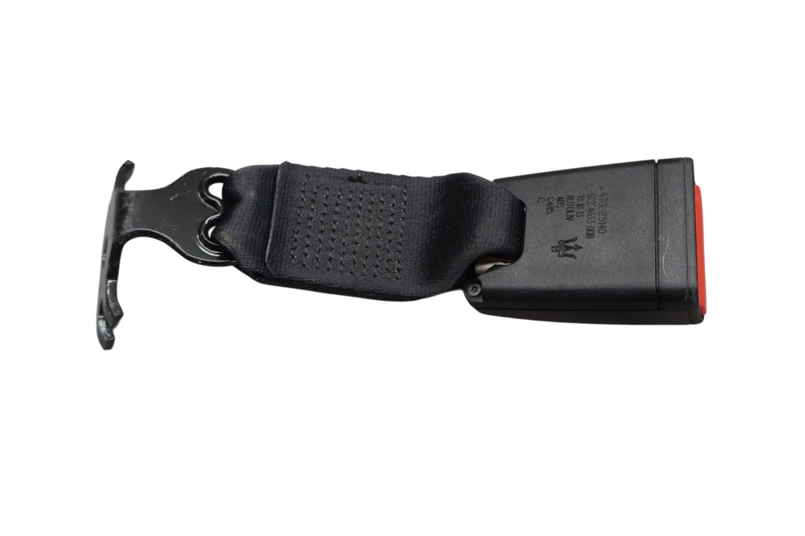 Maserati Ghibli 2014-2021 Rear Seat belt buckle Black P/N 6700125140