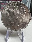 1923 $1 Peace Dollar Excellent Condition,shine  Piece Of The Roaring 20’s