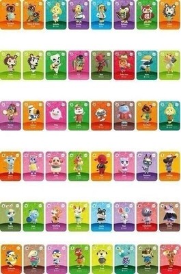 48x Animal Crossing ACNH Series 5 Mini NFC Cards New Horizons 401-448