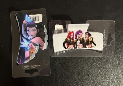 New KPOP DEMON HUNTERS Claw Clips set of 2