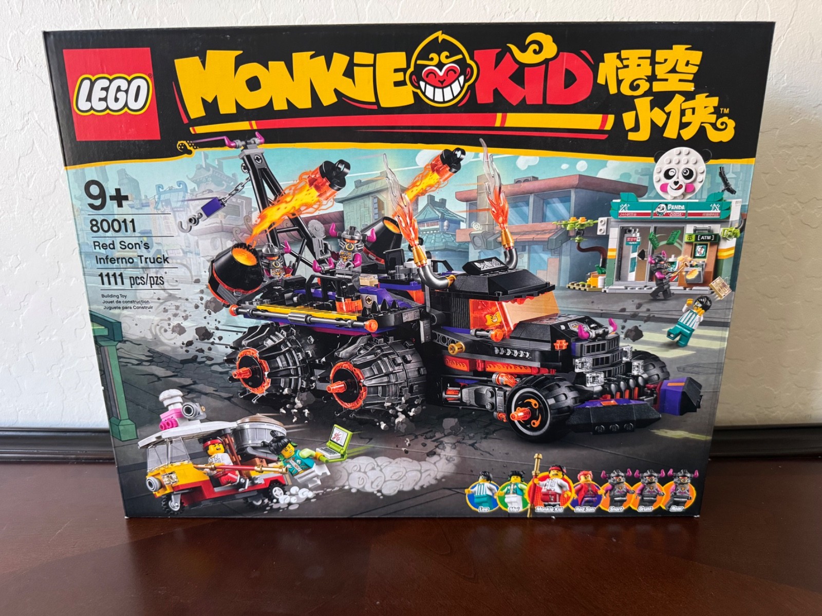 LEGO MONKIE KID 80011 Red Son's Inferno Truck Sealed Box