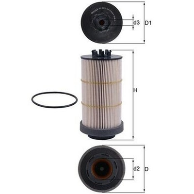 ORIGINAL  Knecht Kraftstofffilter für Mercedes-Benz CITARO 2 ACTROS ACTROS MP2