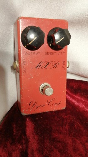 MXR Dyna Comp Script Compressor with CA3080 Op-Amp Used