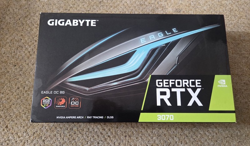 GIGABYTE GeForce RTX 3070 EAGLE OC (rev. 2.0) 8GB GDDR6 Graphics Card