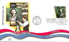 GREAT TRAIN ROBBERY FIRST FEATURE FILM 1903  1900s CTC 1998 FLEETWOOD CACHET FDC