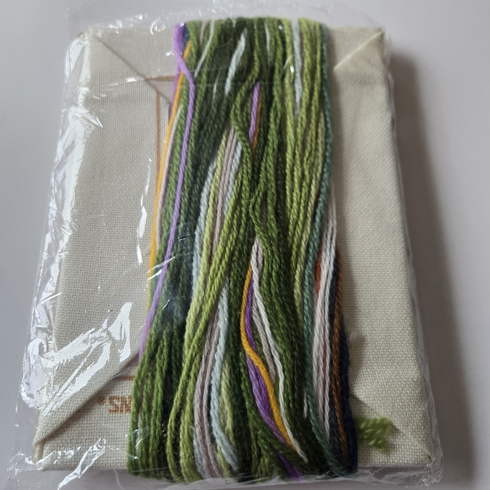 Vintage Jiffy Stitchery "Waterfall Birches" Embroidery Kit #838 