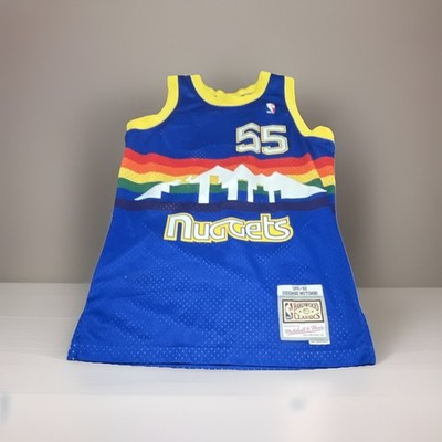 Mitchell & Ness Hardwood Classics Nuggets Mutombo #55 Blue Swingman Jersey S
