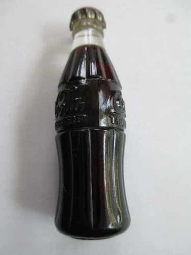 COKE COCA COLA VINTAGE 1970's HEADSHOP CIGARETTE LIGHTER 2.5 Inches -Never used