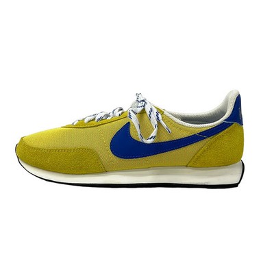 NIKE waffle sweatshirt DC8865-700 Dark yellow Blue Multi Chemical Fiber Suede