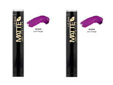 2 Pack L.A. Girl Matte Flat Velvet Lipstick Love Triangle 0.10 Oz