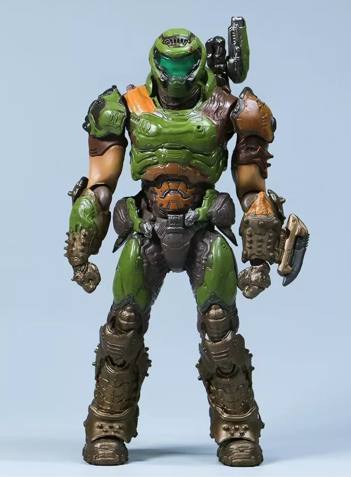 FIGURINE FIGMA SP-140 Doom Slayer Action 17cm Modèle Collection Poupée Jouet C EUR 54,90 - FR