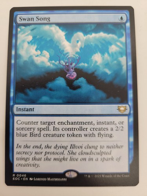 #ad Swan Song EOC #46 Rare Commander: Edge of Eternities NM $7.49