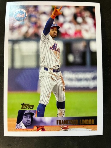 2025 Topps Archives #128 Francisco Lindor | Baseball Card