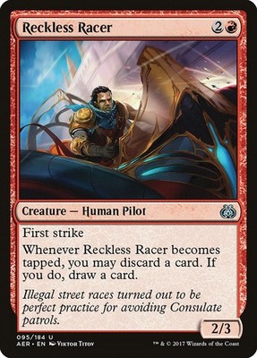 Reckless Racer (095) Aether Revolt AER MTG Magic