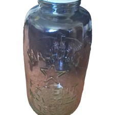 Antique 5 Gal. Eagle Mason Jar (NO CLOUDING-NO CHIPS/CRACKS)
