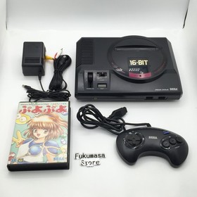 Sega Mega Drive Console HAA-2510 Controller Game Megadrive NTSC-J Japan Tested