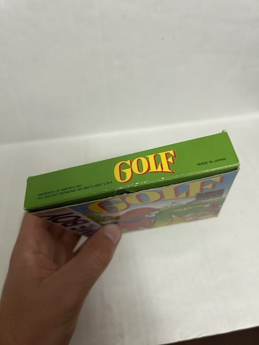 Golf (Nintendo Game Boy) CIB Complete Authentic Tested Working W/ Box & Manual - Picture 14 of 15