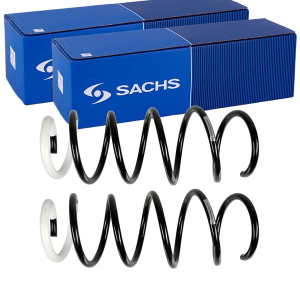 2X Sachs Fahrwerksfedern Vorne Passend FÜR Fiat Fiorino Links+Rechts-image