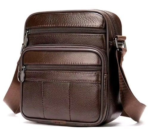 Sacoche vintage homme simili-cuir