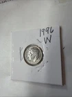 1996-W Roosevelt Dime 10c West Point Uncirculated with COA