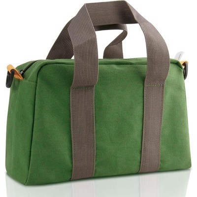 12 Inch Large Capacity Canvas Tool Bag, Multipurpose Zipper Tote Organizer Pouch